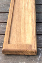 Load image into Gallery viewer, Bread board, extra large handmade from hardwood perfect for French stick, baguette. Ideal gift for Father’s Day
