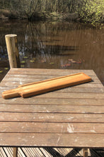 Load image into Gallery viewer, Bread board, extra large handmade from hardwood perfect for French stick, baguette. Ideal gift for Father’s Day
