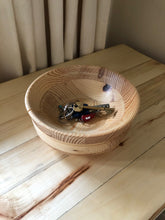 Load image into Gallery viewer, Segmented wooden bowl
