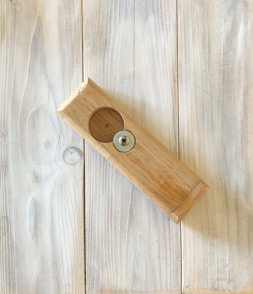 Oak bottle opener