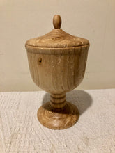 Load image into Gallery viewer, Elm wood lidded pot
