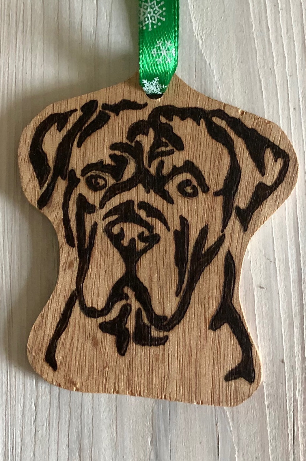 Dog tree ornament