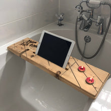 Load image into Gallery viewer, Wooden bath rack

