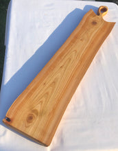 Load image into Gallery viewer, Cherrywood charcuterie/ serving board.
