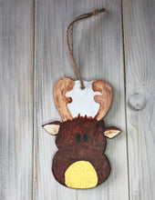 Load image into Gallery viewer, Handcrafted Reindeer Christmas decoration
